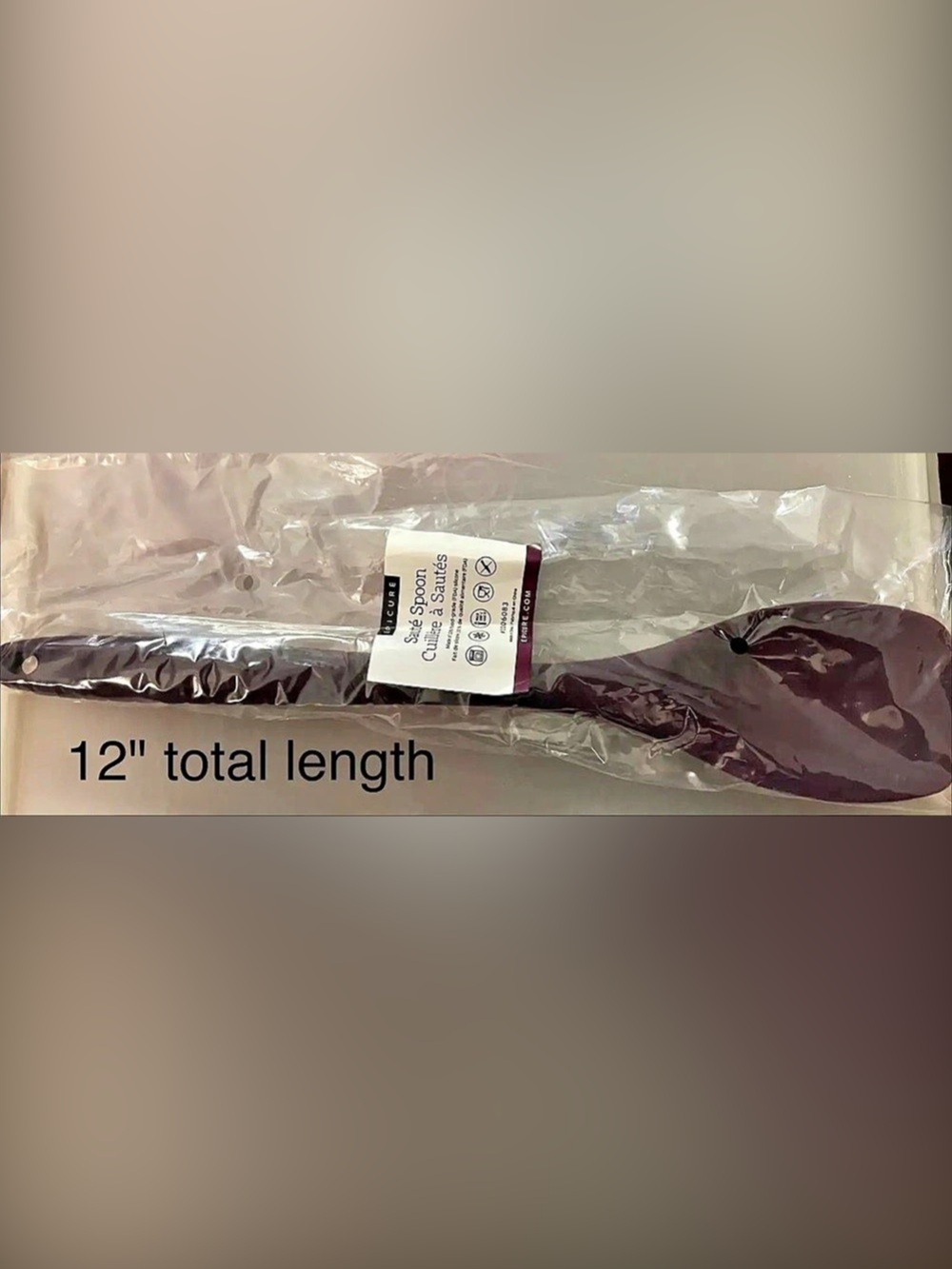 Epicure Silicone Sauté Spoon NWT